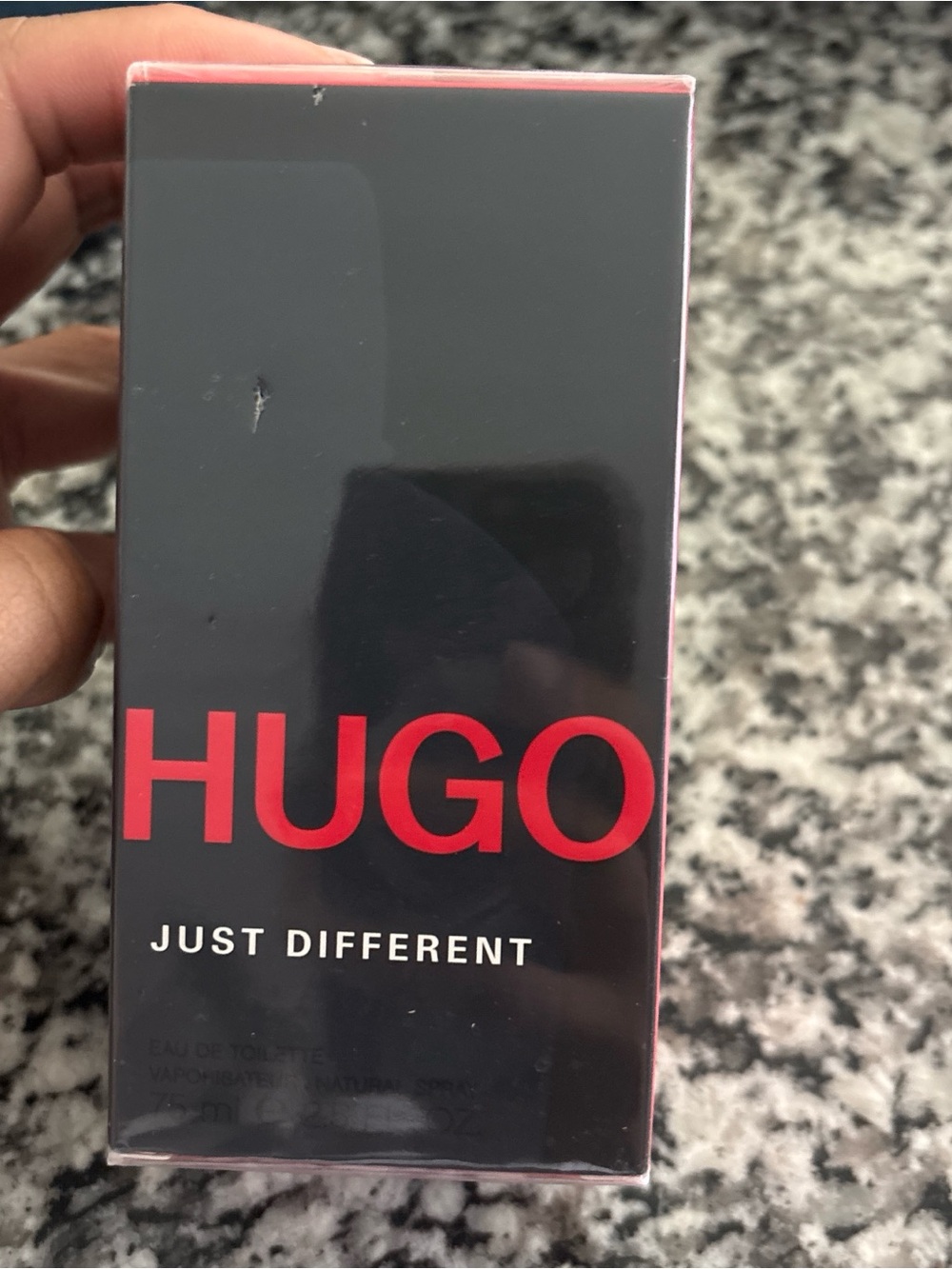 HUGO Just Different Men Eau de Toilette - Black & Red Packaging